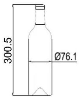 300.5 Ø76.1
