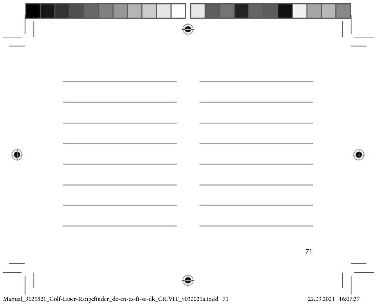 CRIVIT IAN 369598 - GARANTI OG SERVICE - 2