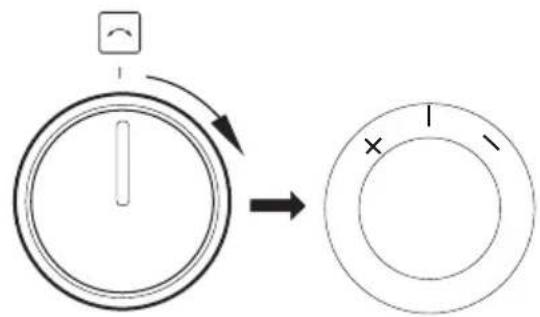 GRAM IOP 16663-92 X - Knap +/- til justering af indstillinger - 1