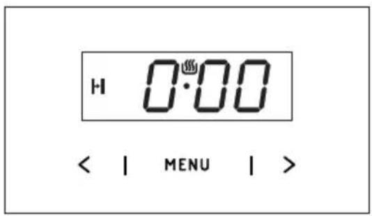 H 0:00 < | MENU | >