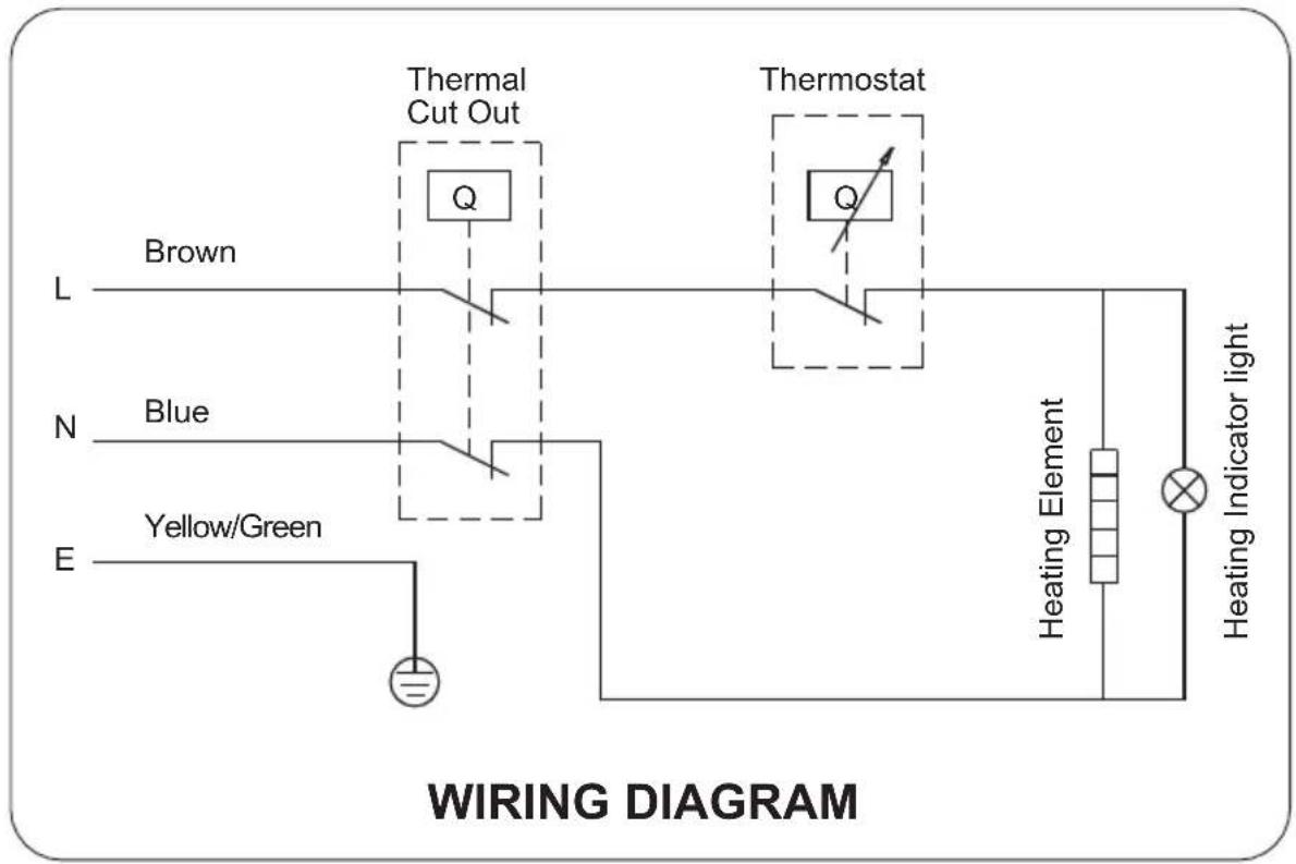 CATA CTRC-15-M - Internal Wire Diagram - 1
