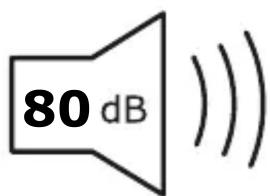 80 dB