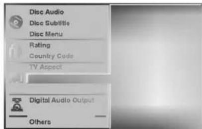 LG DV7511E6S - DVD sprog - 2