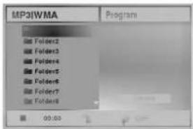 MP31WMA Program Folder2 Folder3 Folder4 Folder5 Folder6 Folder7 Folder8 00:00