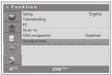 LG 32LG5300 - Valg af standardindstillinger: - 1