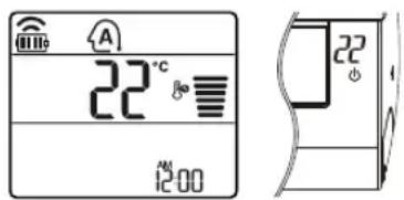 A 22°C 12:00
