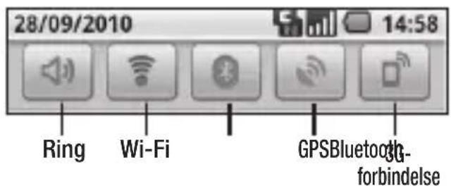LG E720 - Beskedskuffe - 1