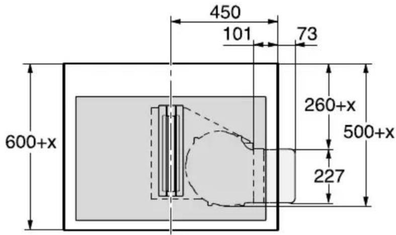 450 101 73 600+x 260+x 500+x 227
