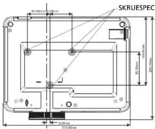 ACER H6541BDi plus - Loftmontering - 6