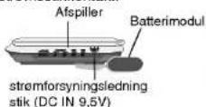 LG DP171P - ■ Opladning af batterimodulet - 1