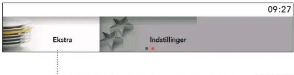 09:27 Ekstra Indstillinger