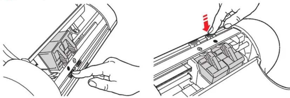 OLIVETTI Artjet 20 - Udskiftning af printhoved - 2