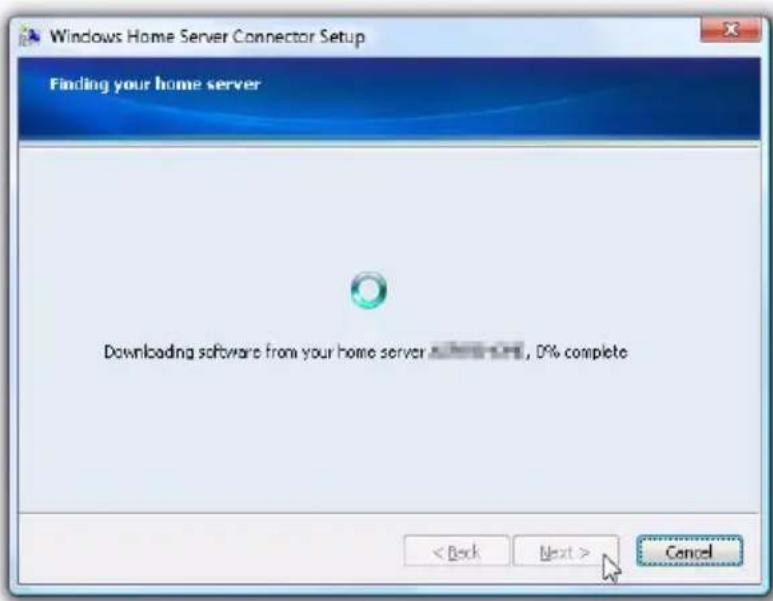ACER Revo RC101 - Install the Windows Home Server Connector on the first computer - 6