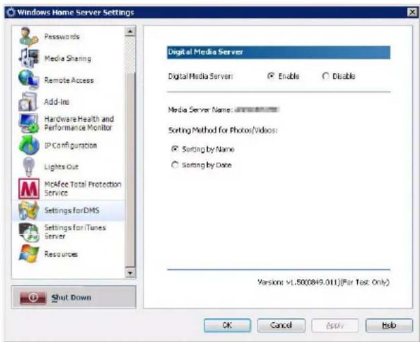 ACER Revo RC101 - Enable Digital Media Server - 1