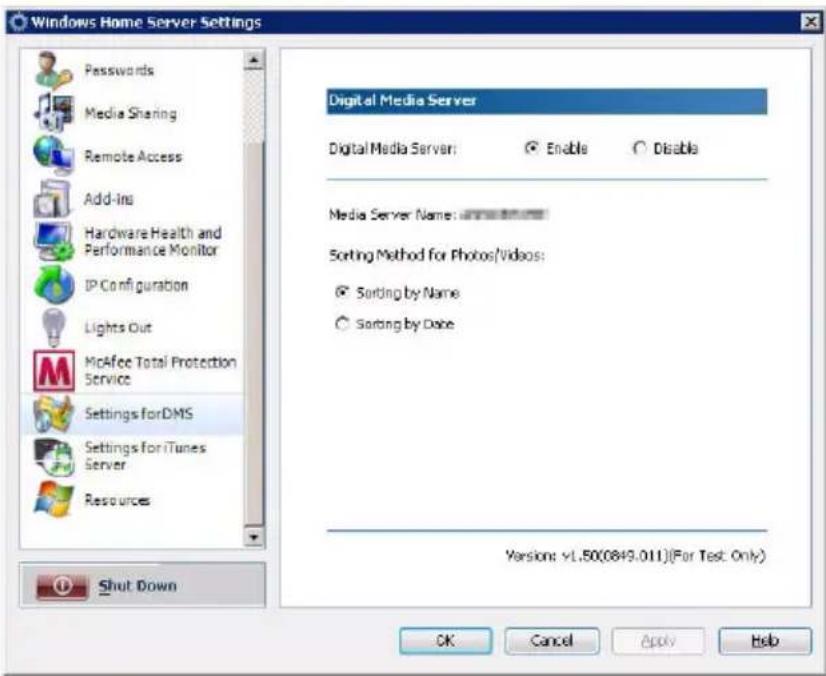 ACER Revo RC101 - Settings for DMS - 1