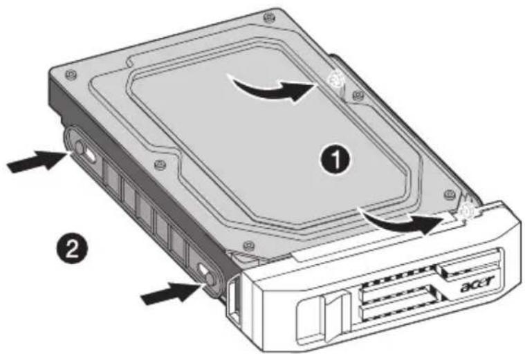 ACER Revo RC101 - Replacing a failed hard disk drive - 2