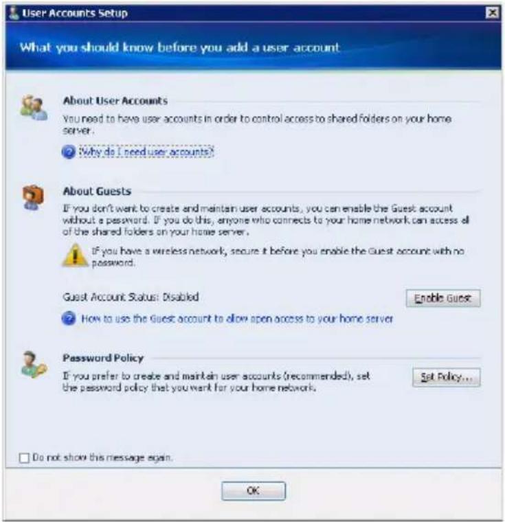 ACER Revo RC101 - Create user accounts - 2