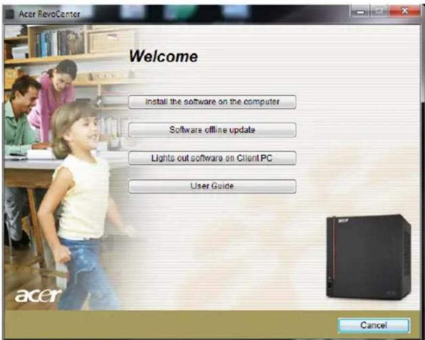 ACER Revo RC101 - Install the Windows Home Server Connector on the client computers - 1