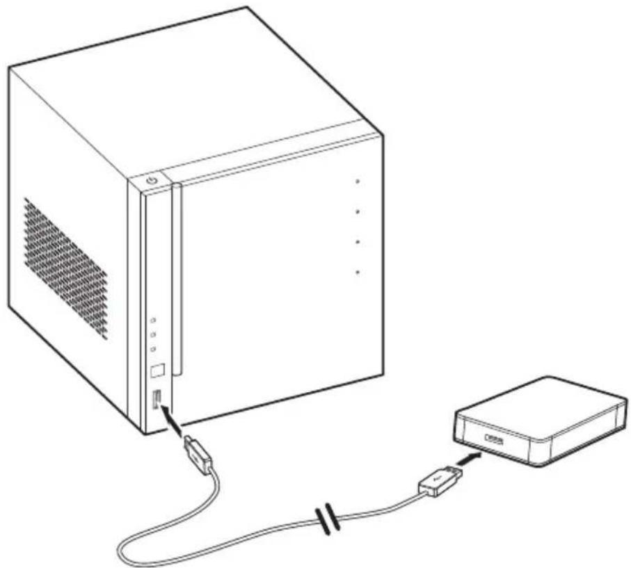 ACER Revo RC101 - Using the one-touch USB backup feature - 2