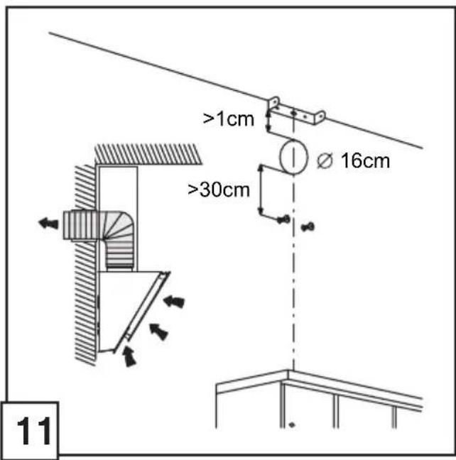 >1cm Ø 16cm >30cm 11