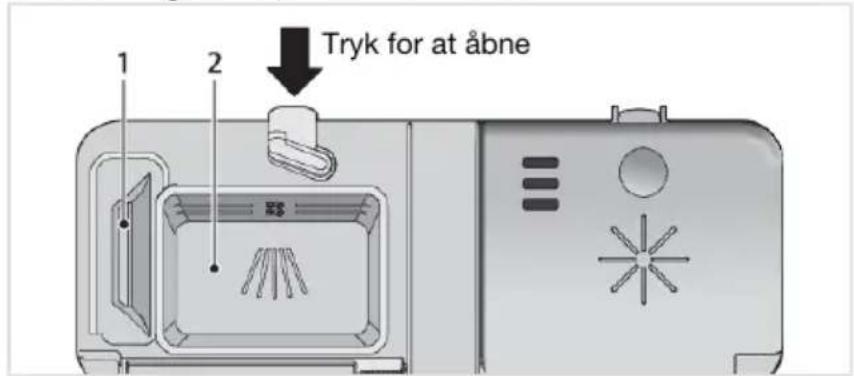 ASKO DFI4448B/1 - Dosering af opvaskemiddel - 1