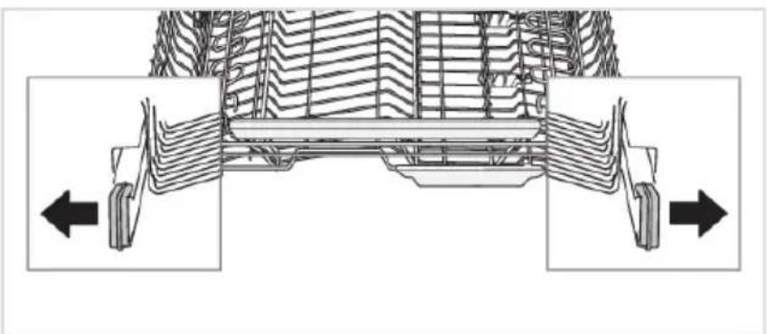 ASKO DFI4448B/1 - Topspulearm - 1