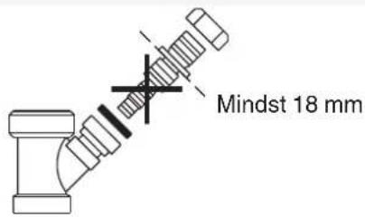 Mindst 18 mm