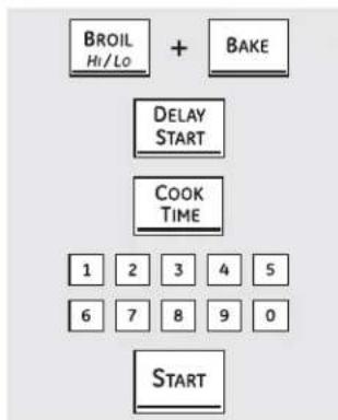 GE Profile JB988TKWW - How to Set for Regular Baking/Roasting - 1