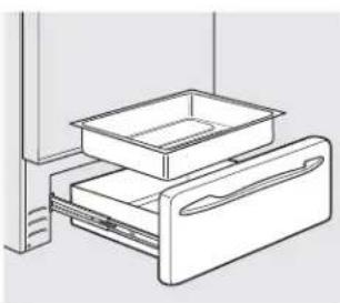 GE Profile JB988TKWW - To replace the drawer: - 1