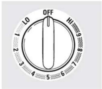 GE Profile JB988TKWW - Using the surface units—Knob-controlled models. - 1