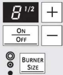 GE Profile JB988TKWW - Unidad de superficie única—Configuraciones de cocción - 1