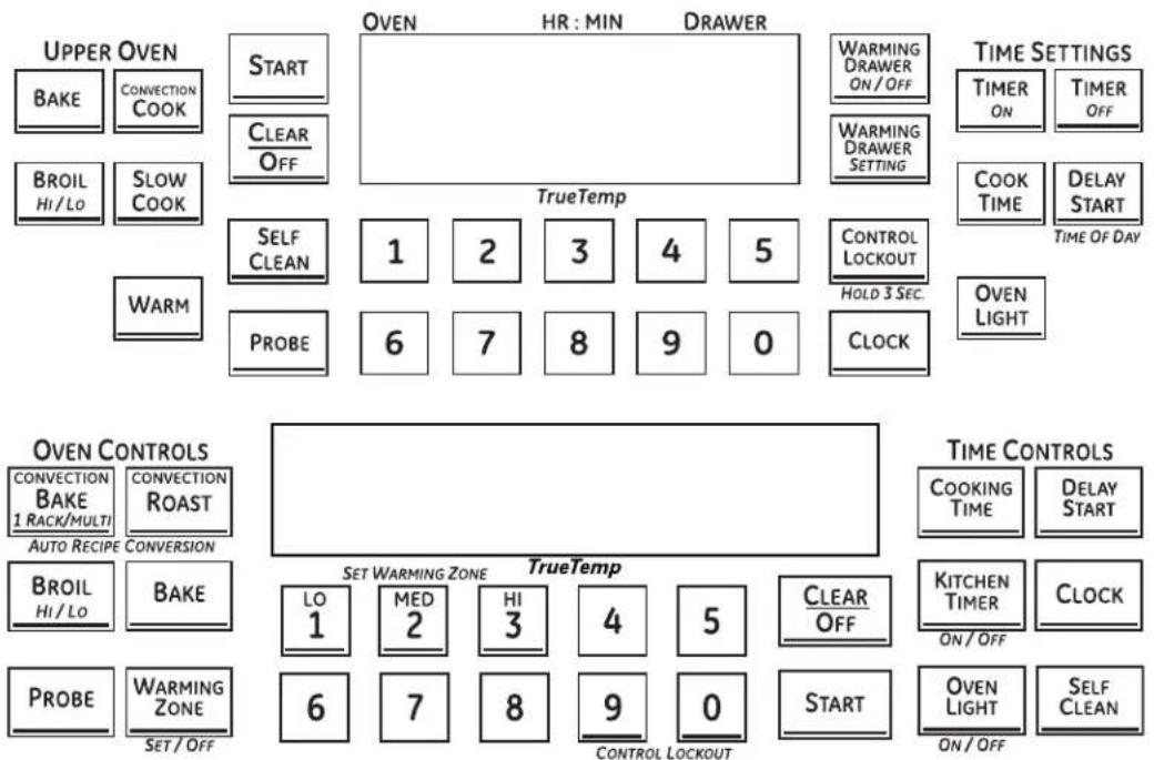 GE Profile JB988TKWW - Using the oven controls. - 1