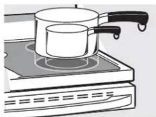 GE Profile JB988TKWW - Dual and Triple Surface Units and Control Knobs (on some models) - 3