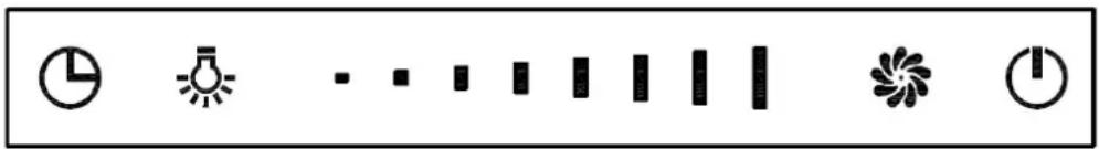 Toolbar with icons for clock, lightbulb, dot sequence, flower, and power button