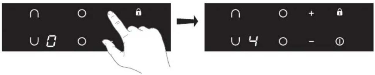 ∩ ○ ∪ 0 ○ → ∩ ○ + ∪ 4 ○ - ◎