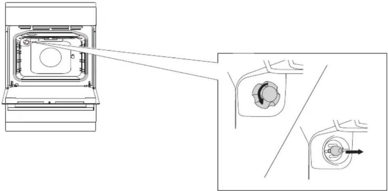 ASKO CC96264S - Udskiftning af ovnpæren - 3