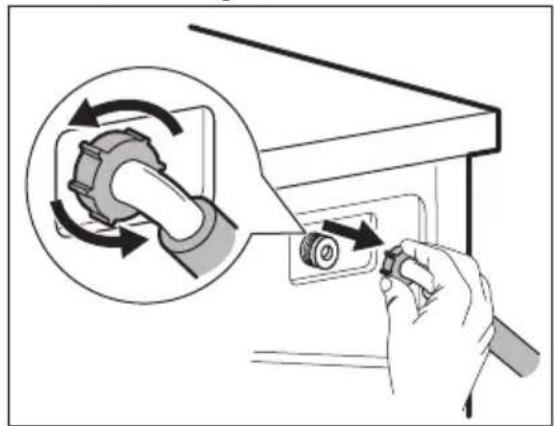 AEG L8WBM163C2 - Fortsæt som følger for at rengøre pumpen: - 8