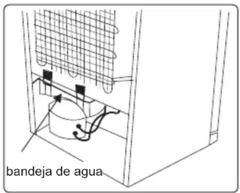 bandeja de agua