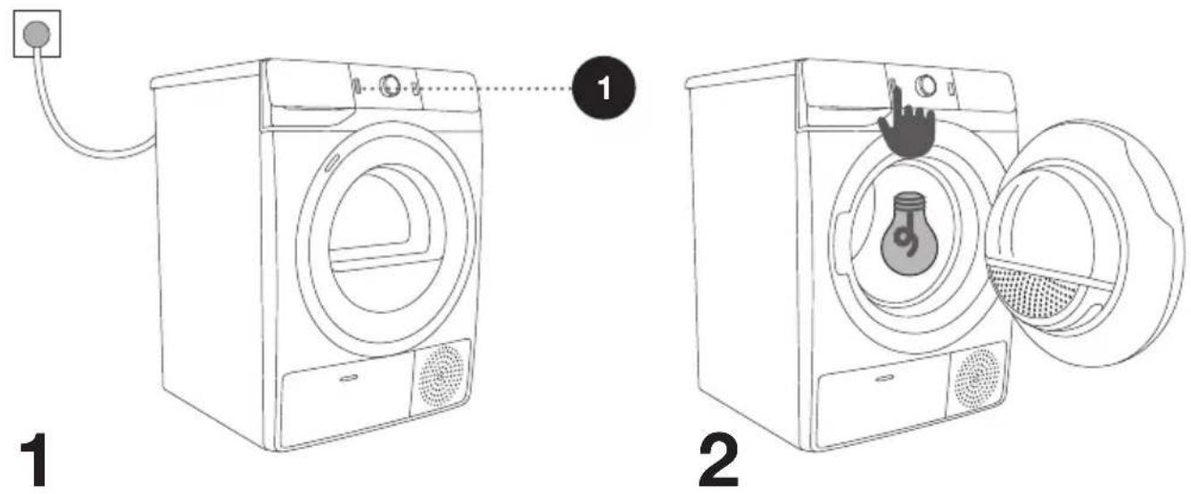 HISENSE DHGE902 - TÄENDE FOR T∅RRETUMBLEREN - 1