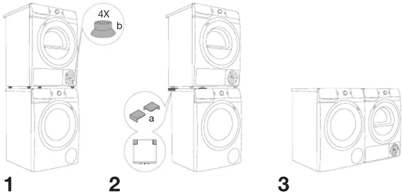 HISENSE DHGE902 - PLACERING AF T∅RRETUMBLEREN - 1