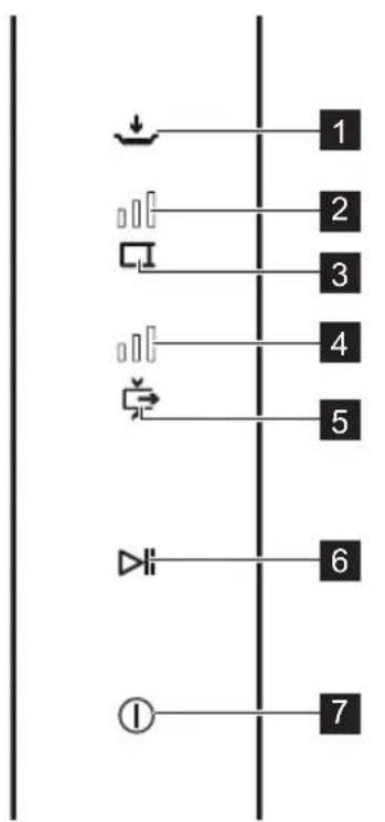 ELECTROLUX EVD14900OZ - MANÖVERPANEL - 1