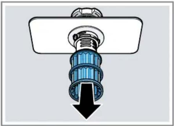 SIEMENS SN45ZS56CS - Træk mikrosien nedad og af. - 1