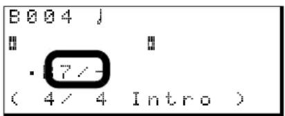 B004 J ■ ■ • 7/- ( 4/ 4 Intro )