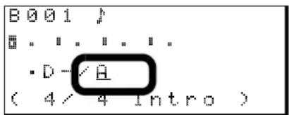 B001 • D-/A ( 4/4 Intro )