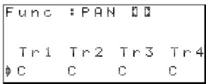 Func :PAN Tr1 Tr2 Tr3 Tr4 #C C C C