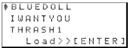 BLUEDOLL I WANT YOU THRASH1 Load >> [ENTER]