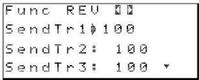 Func REV 00 SendTr1#100 SendTr2: 100 SendTr3: 100