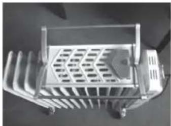 FAKIR RF-11 Turbo Plus - Installation of Cloth Rack With Humifier - 4