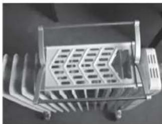 FAKIR RF-11 Turbo Plus - Installation of Cloth Rack With Humifier - 2