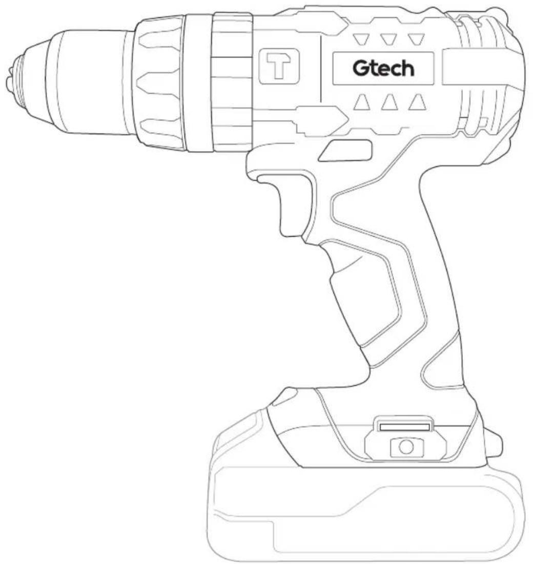 G-TECHNOLOGY CCD001 - Cordless Combi Drill - 1